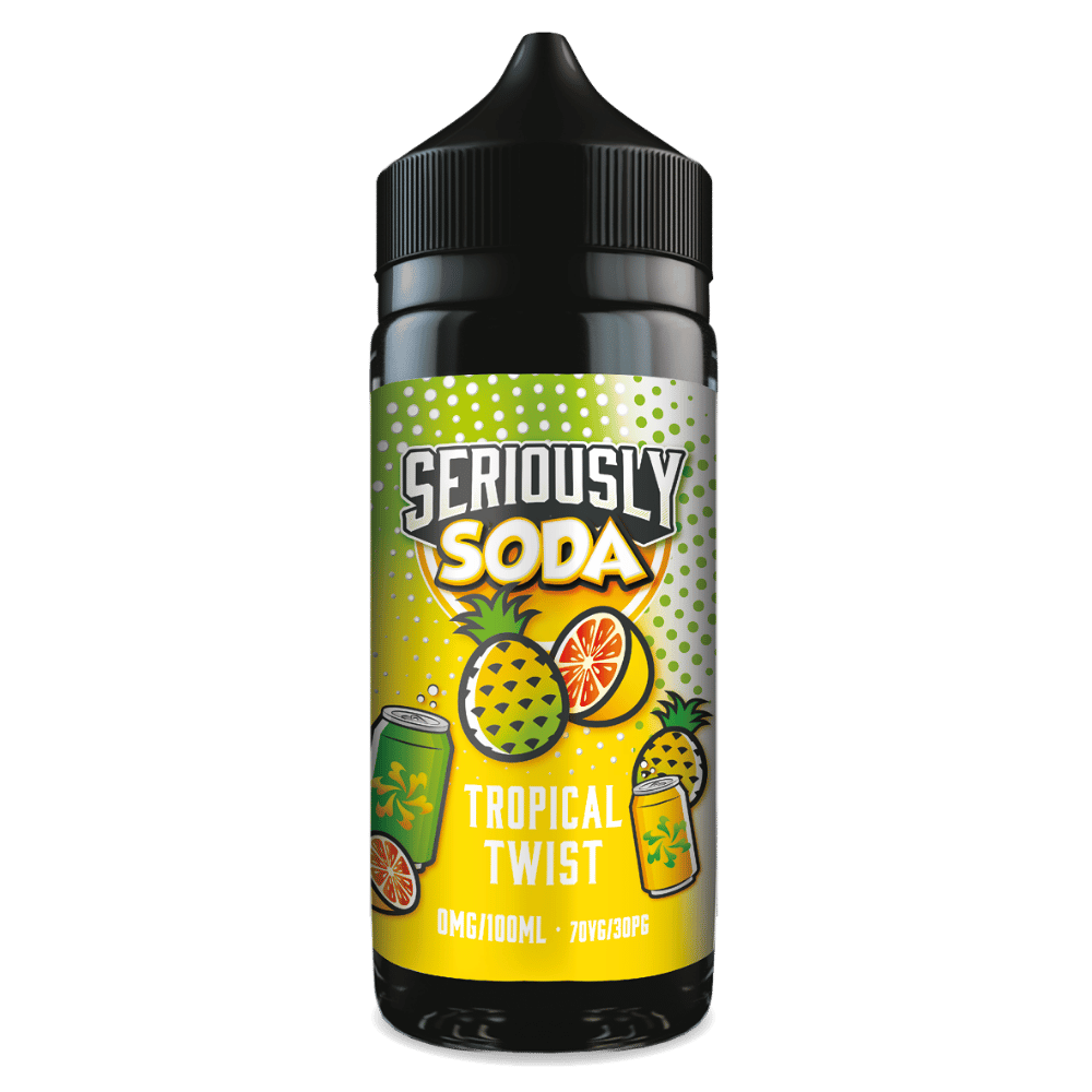 Doozy Seriously Soda 100ml E - Liquid Shortfill Tropical Twist - EUK