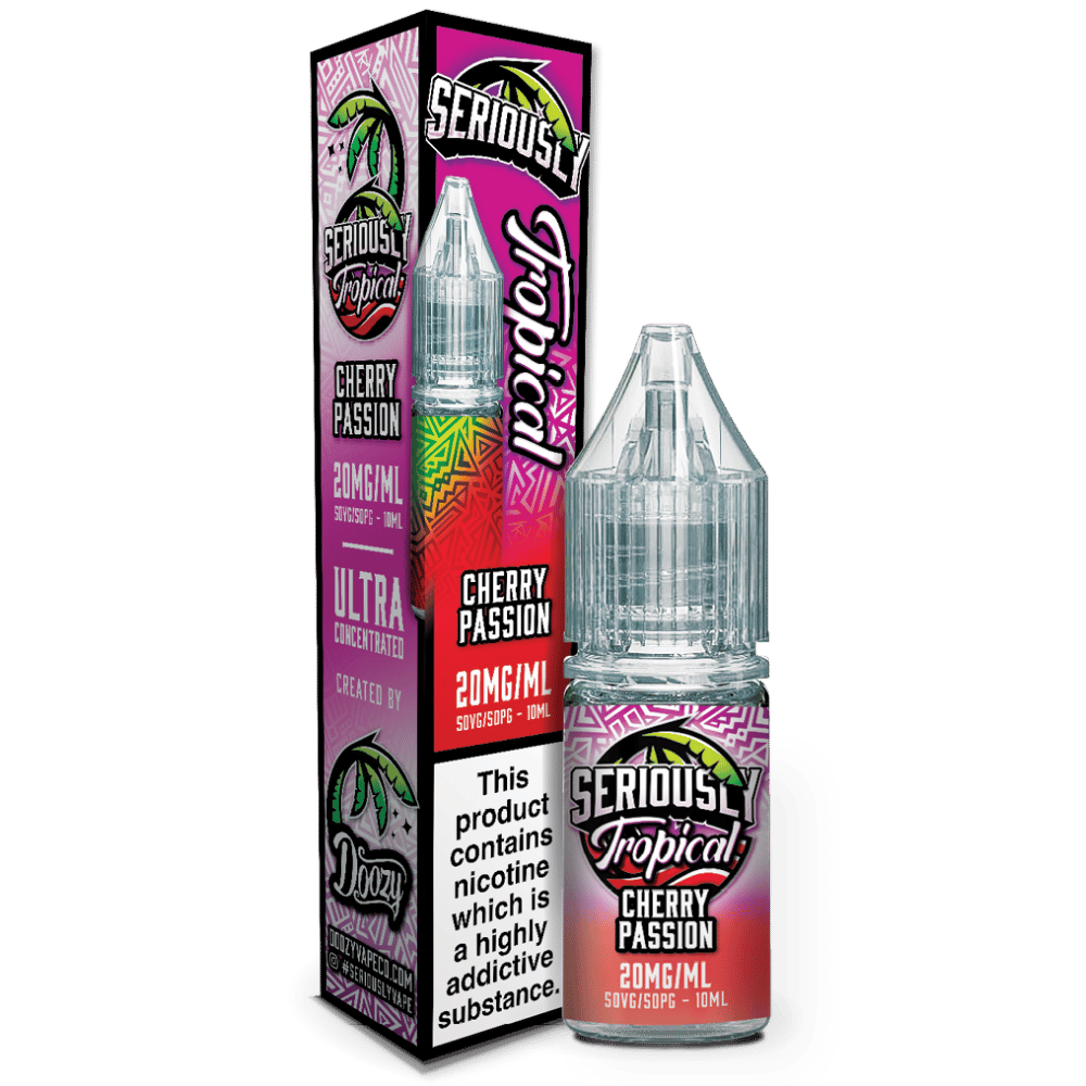 Doozy Seriously Tropical Nic Salt E - Liquid Cherry Passion - EUK