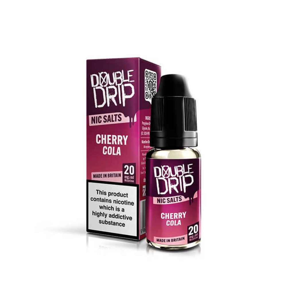 Double Drip Nic Salt E - Liquid Cherry Cola - EUK