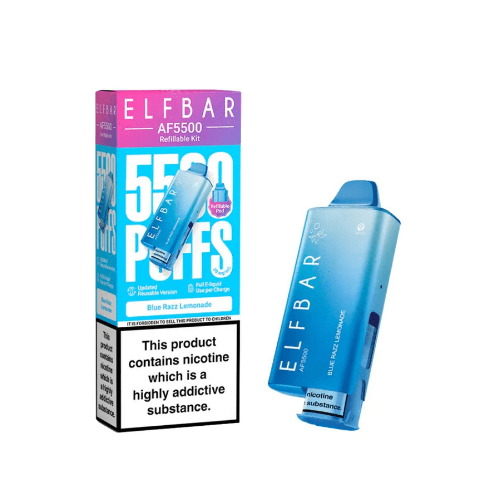 Elf Bar AF5500 Prefilled Kit Blue Razz Lemonade - EUK