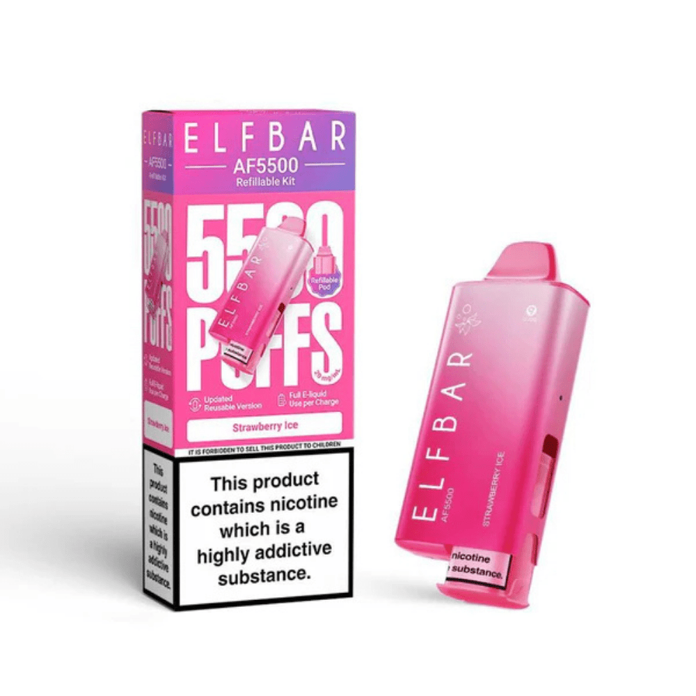 Elf Bar AF5500 Prefilled Kit Strawberry Ice - EUK