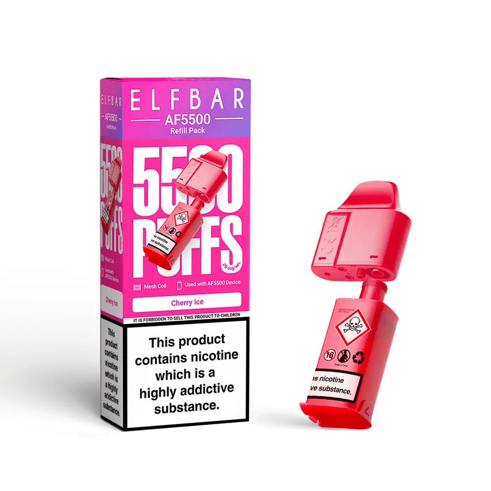 Elf Bar AF5500 Refill Pack Cherry Ice - EUK
