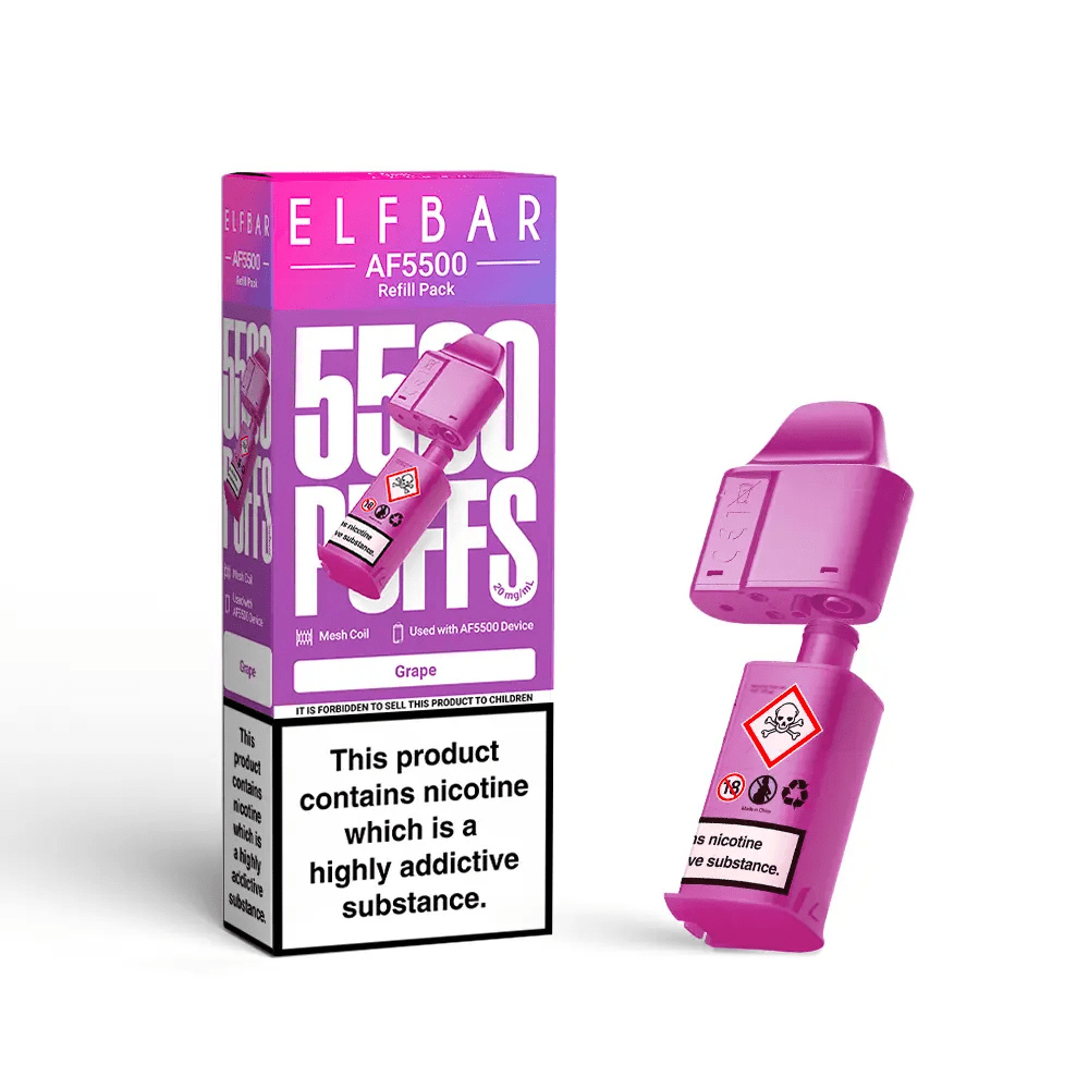 Elf Bar AF5500 Refill Pack Grape - EUK