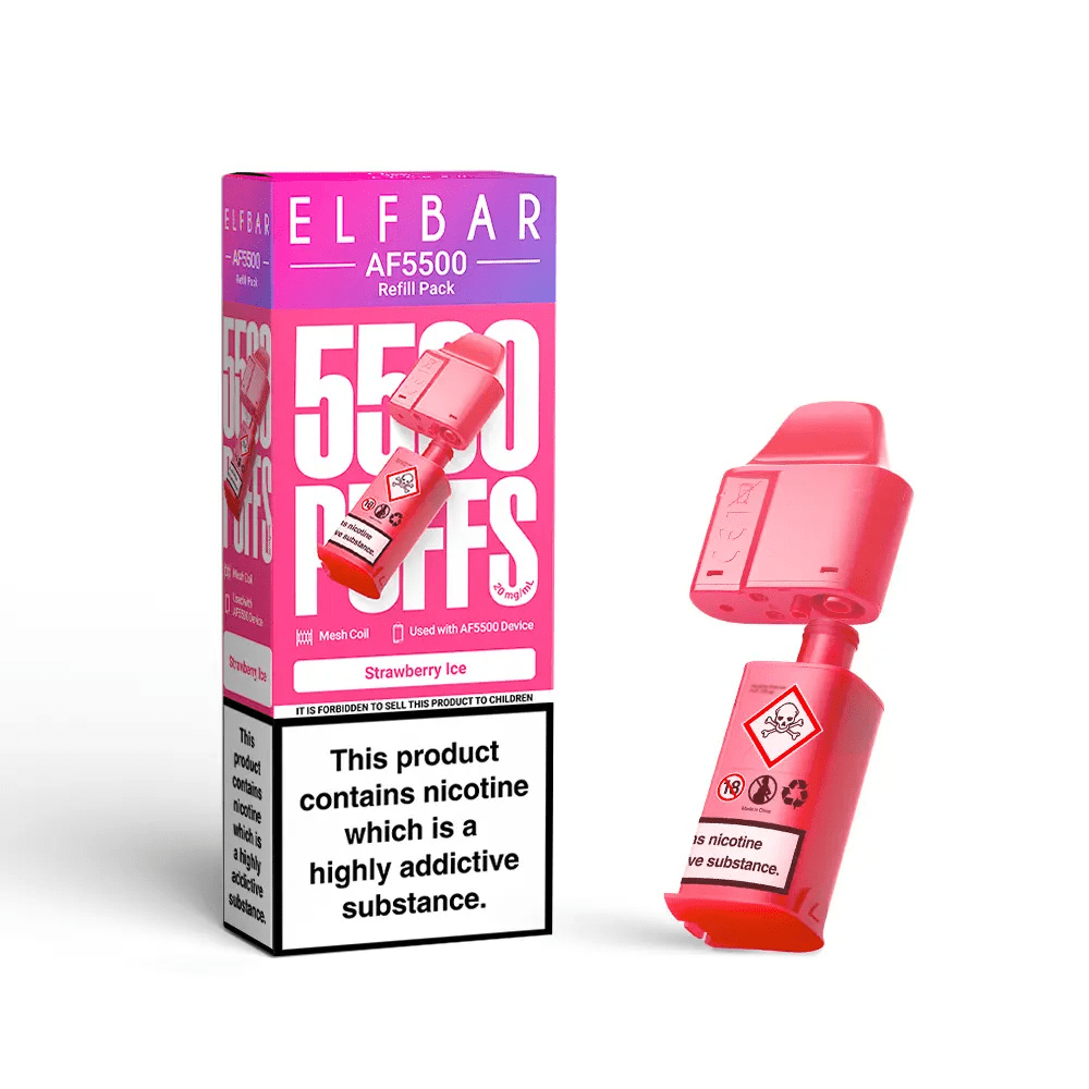 Elf Bar AF5500 Refill Pack Strawberry Ice - EUK