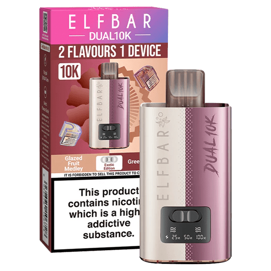 Elf bar Dual 10K Disposable Vape Exotic Edition - EUK