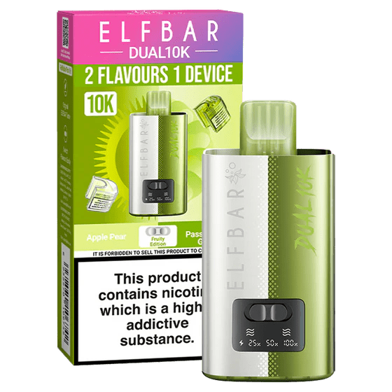Elf bar Dual 10K Disposable Vape Fruity Edition - EUK