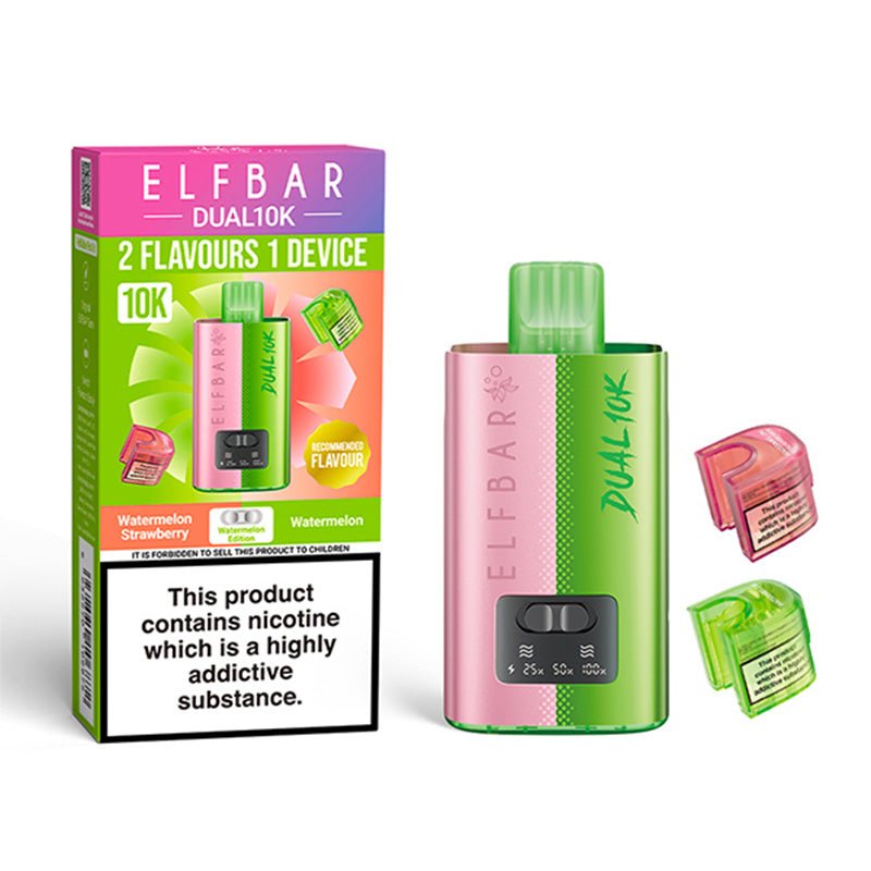 Elf Bar Dual 10K Disposable Vape Kit - EUK