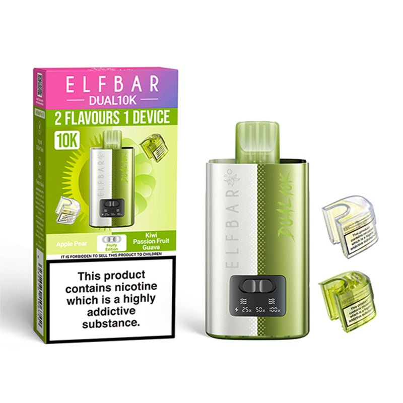 Elf Bar Dual 10K Disposable Vape Kit - EUK