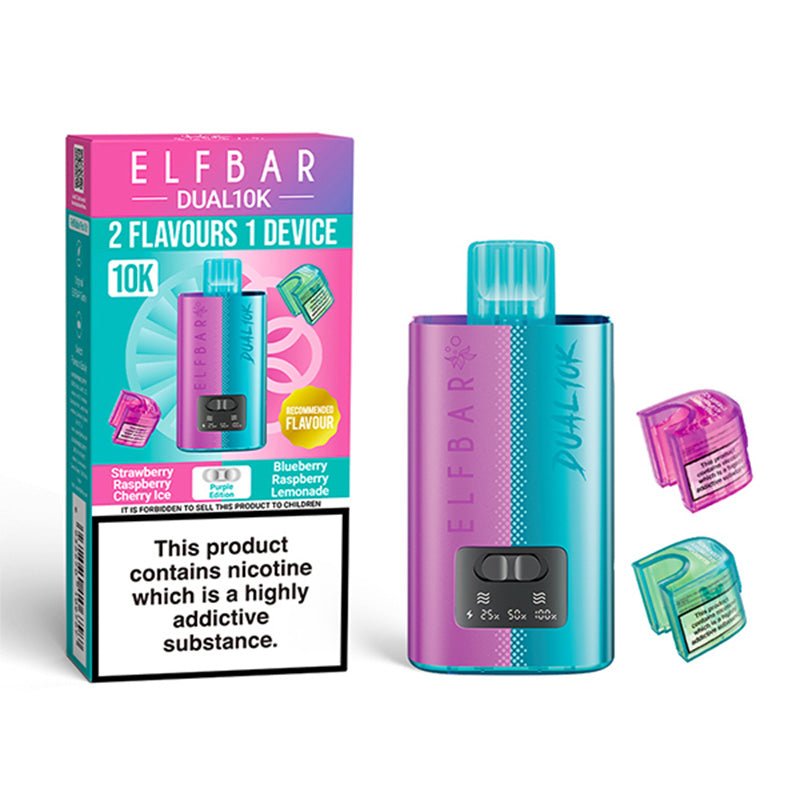 Elf Bar Dual 10K Disposable Vape Kit - EUK