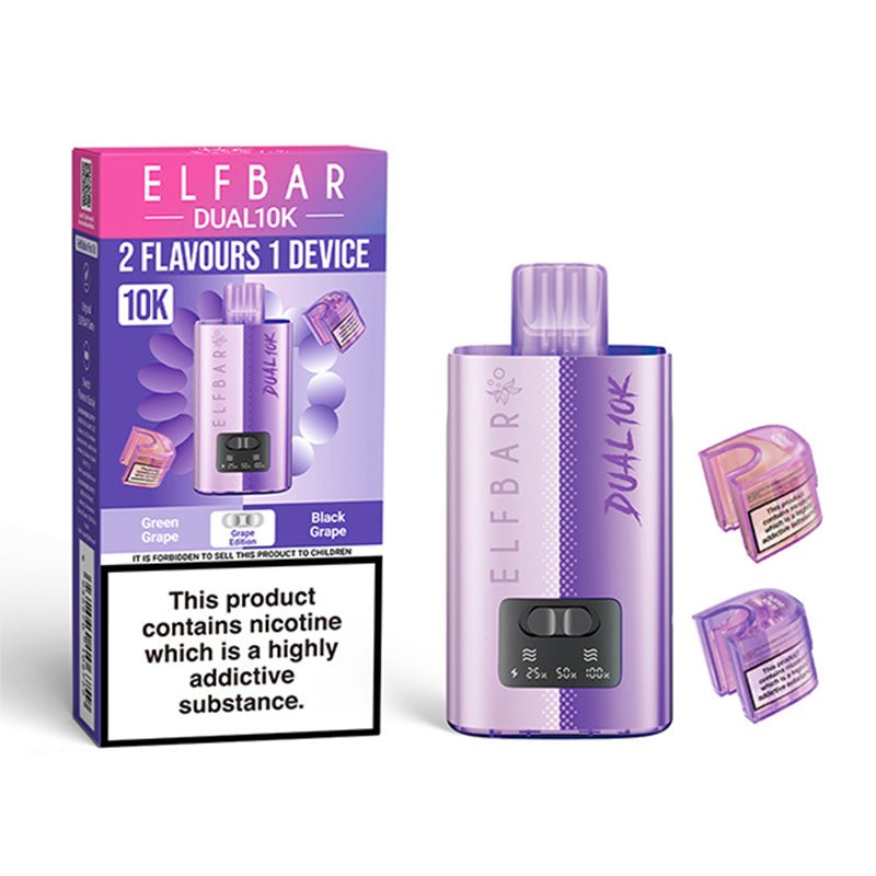 Elf Bar Dual 10K Disposable Vape Kit - EUK