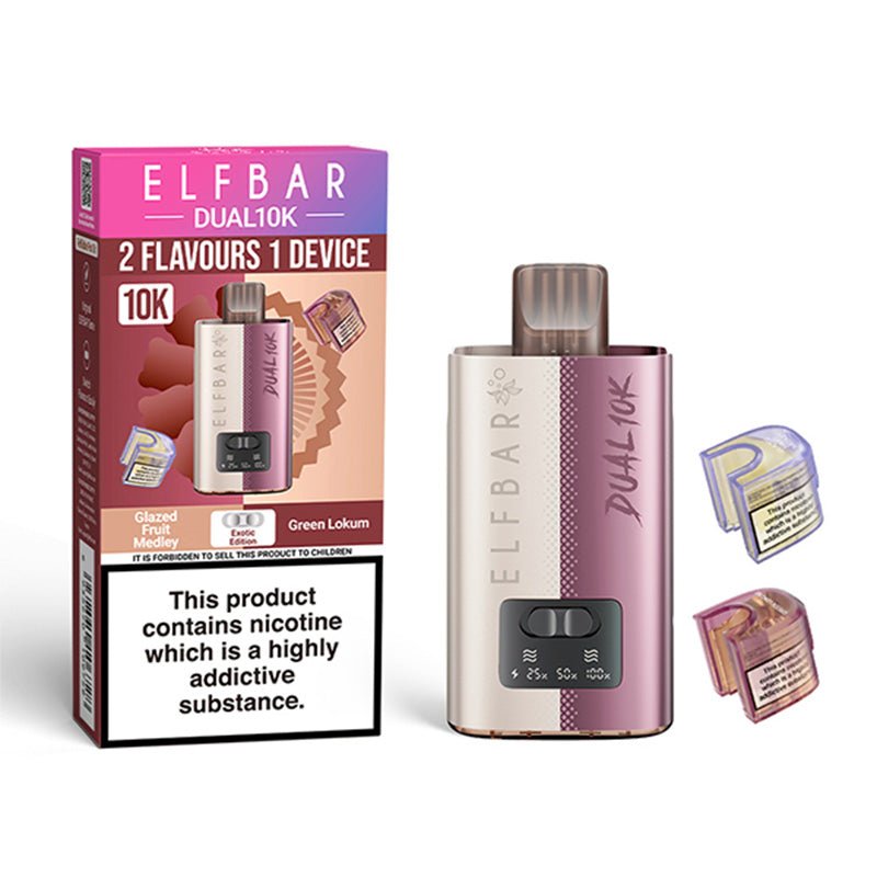 Elf Bar Dual 10K Disposable Vape Kit - EUK