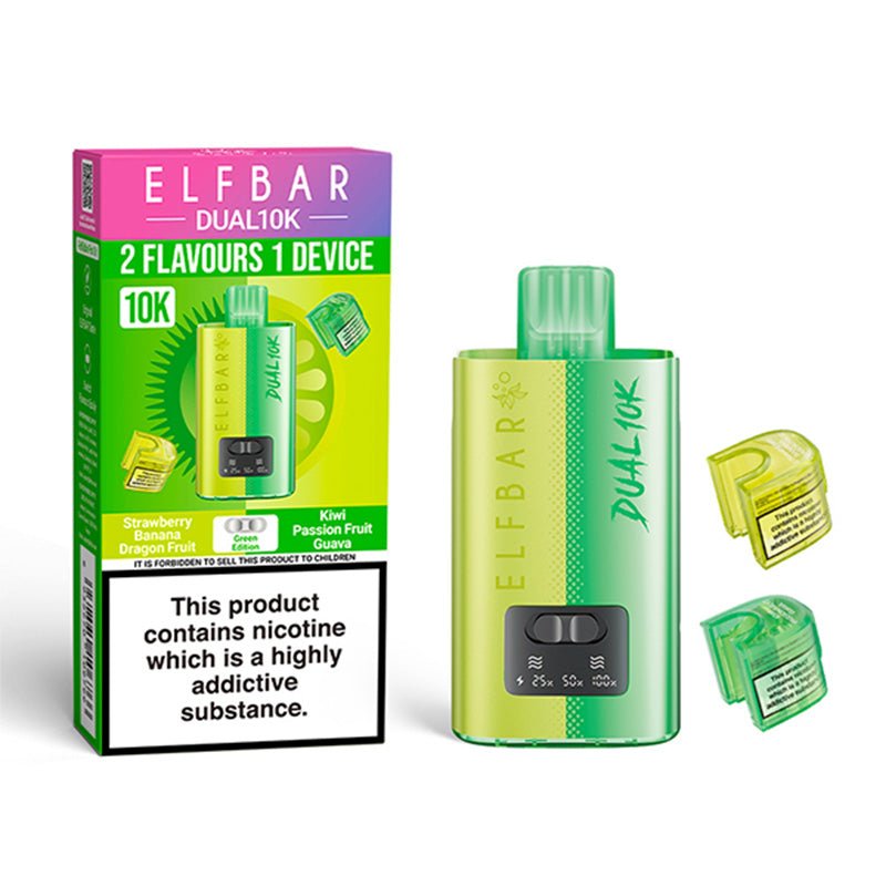 Elf Bar Dual 10K Disposable Vape Kit - EUK