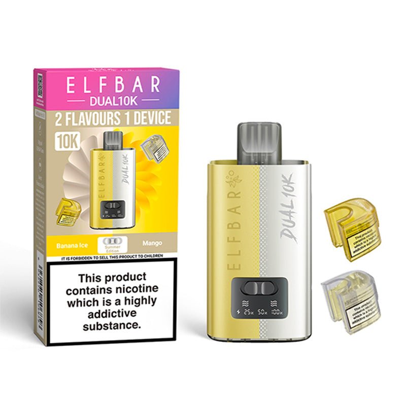 Elf Bar Dual 10K Disposable Vape Kit - EUK