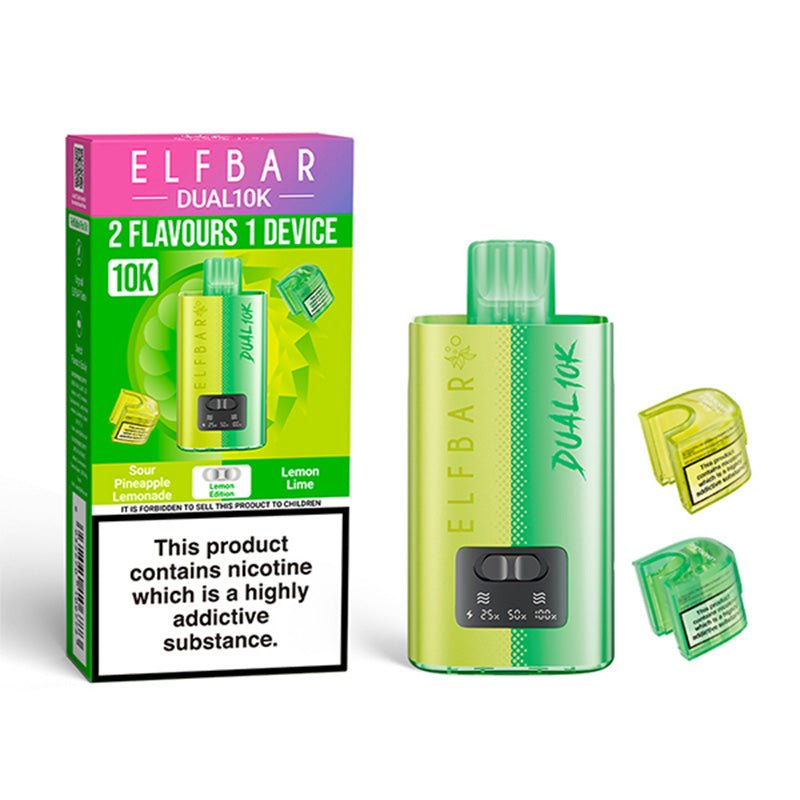 Elf Bar Dual 10K Disposable Vape Kit - EUK