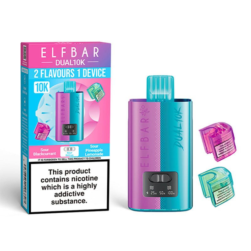 Elf Bar Dual 10K Disposable Vape Kit - EUK