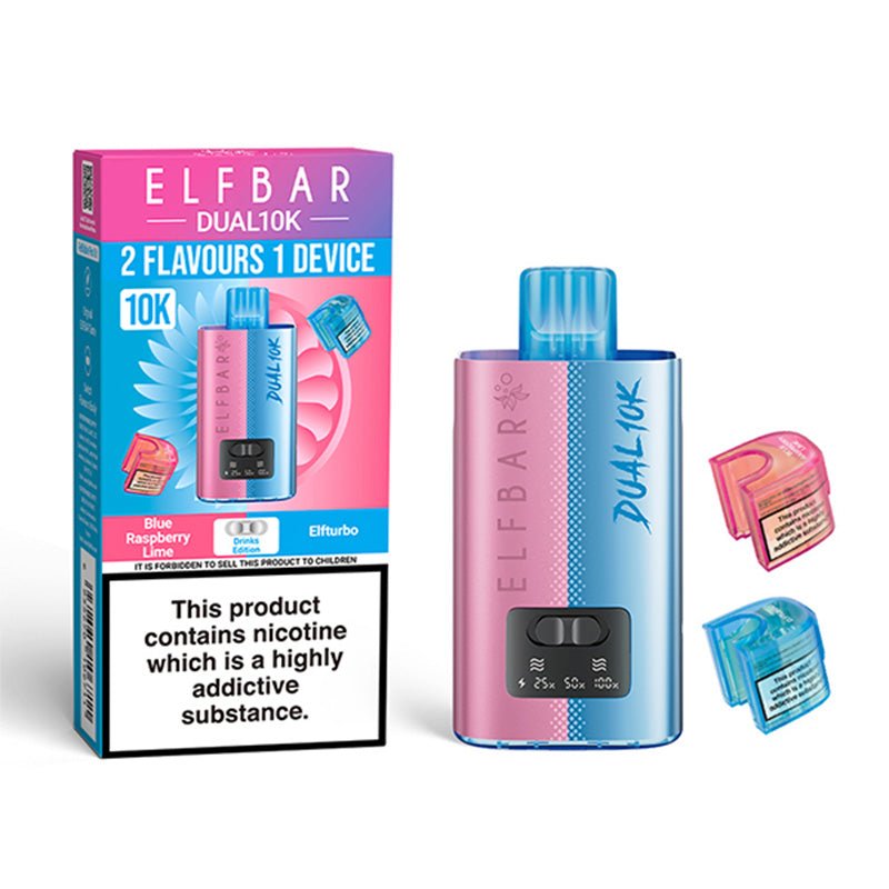 Elf Bar Dual 10K Disposable Vape Kit - EUK