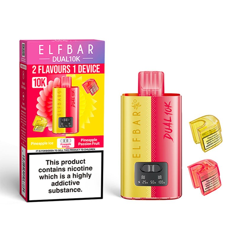 Elf Bar Dual 10K Disposable Vape Kit - EUK