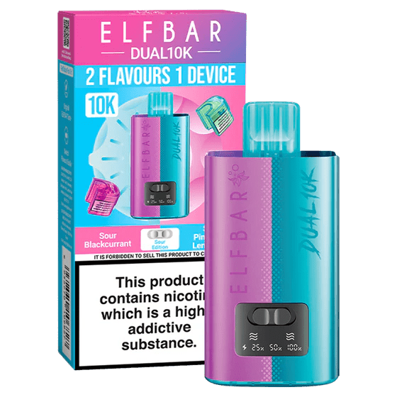 Elf bar Dual 10K Disposable Vape Sour Edition - EUK