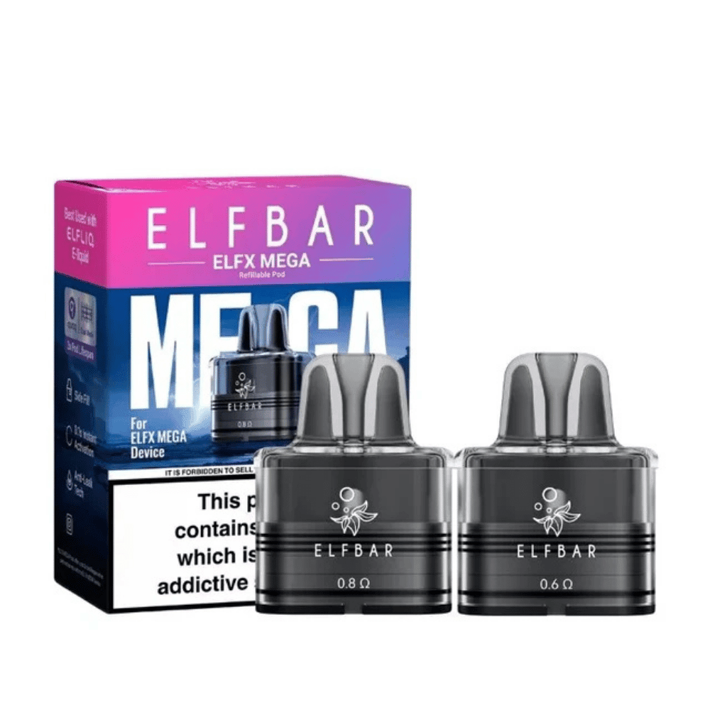 Elf Bar ELFX Mega Replacement Pods - EUK