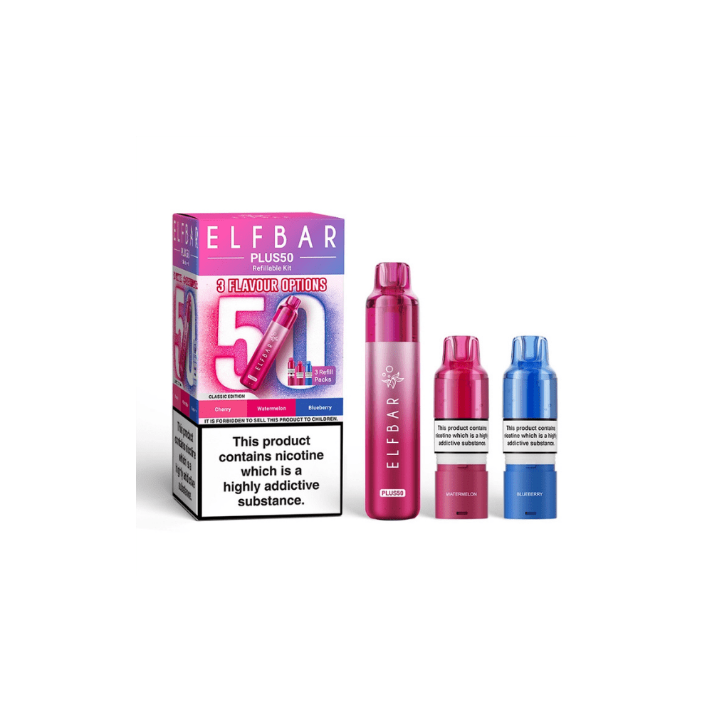 ELF BAR Plus 50 Prefilled Pod Kit Classic Edition - EUK