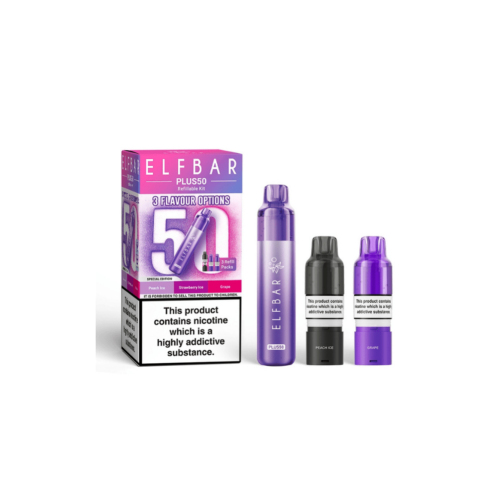 ELF BAR Plus 50 Prefilled Pod Kit Special Edition - EUK