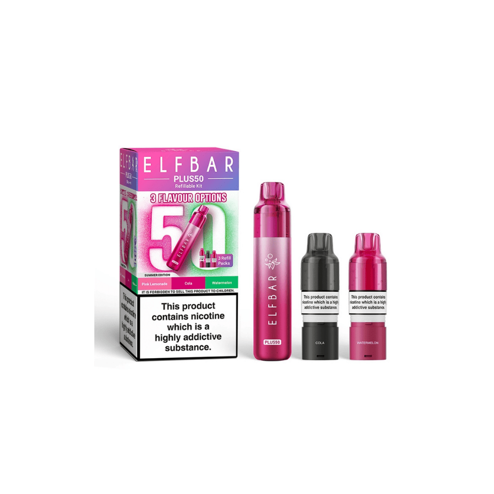 ELF BAR Plus 50 Prefilled Pod Kit Summer Edition - EUK
