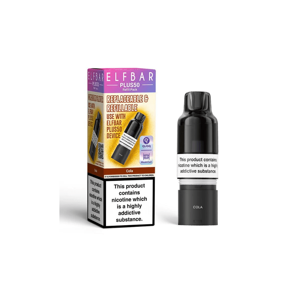 ELF BAR Plus 50 Refill Pack Cola - EUK