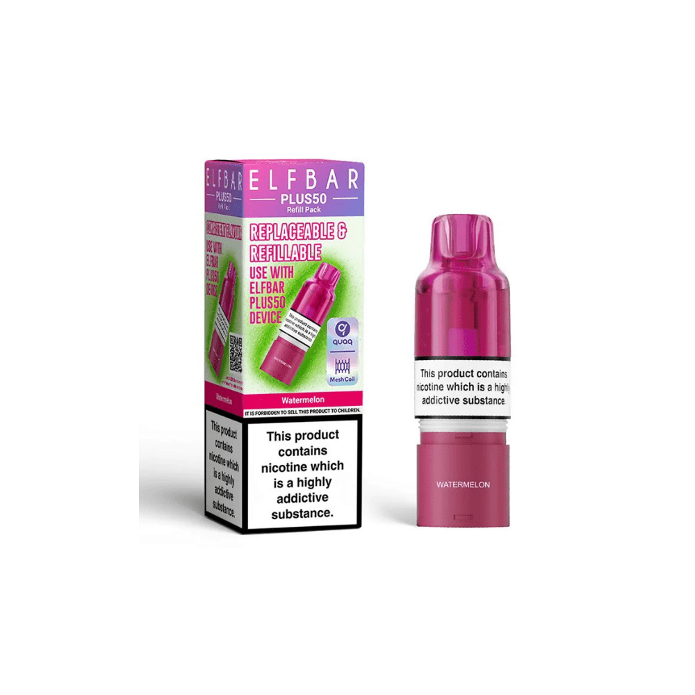 ELF BAR Plus 50 Refill Pack Watermelon - EUK
