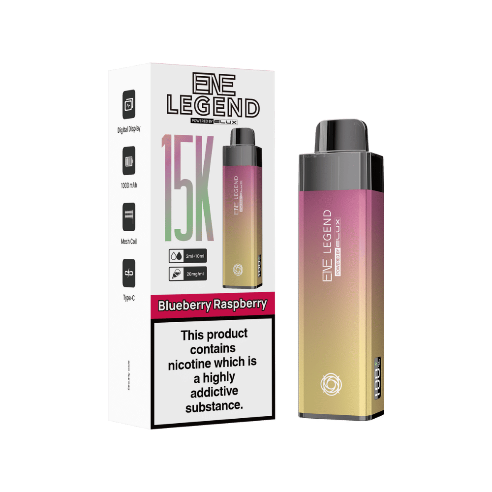 Elux ENE Legend 15k Prefilled Pod Kit Blueberry Raspberry - EUK