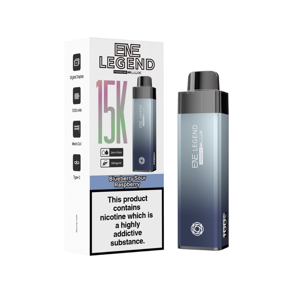 Elux ENE Legend 15k Prefilled Pod Kit Blueberry Sour Raspberry - EUK