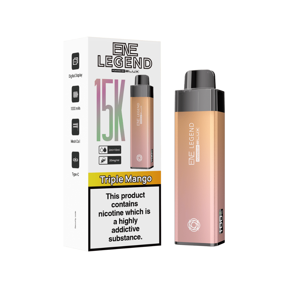 Elux ENE Legend 15k Prefilled Pod Kit Triple Mango - EUK