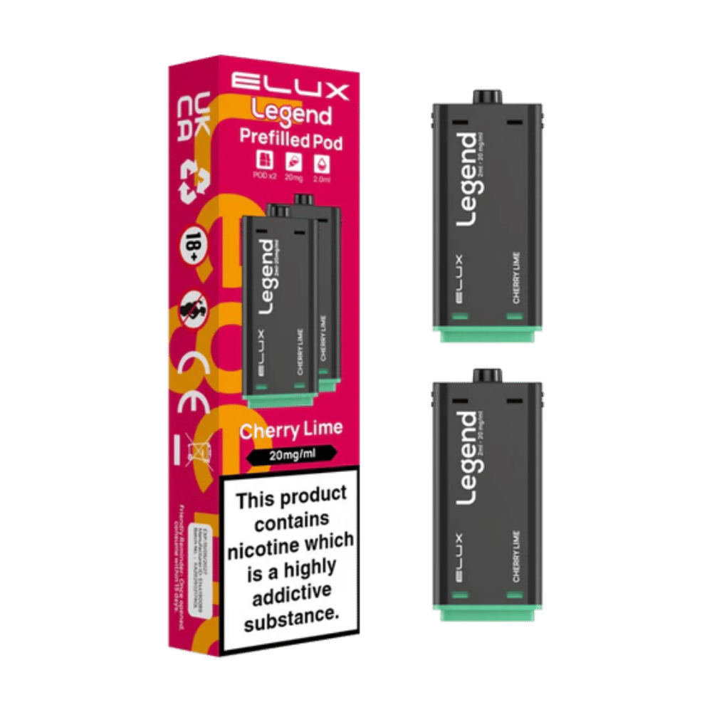 Elux Legend 1500 Prefilled Pod Cherry Lime - EUK