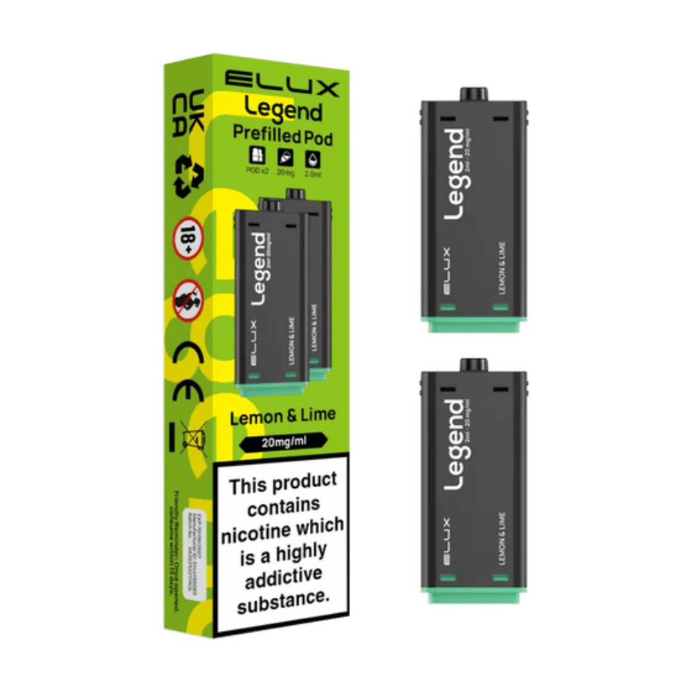 Elux Legend 1500 Prefilled Pod Lemon & Lime - EUK