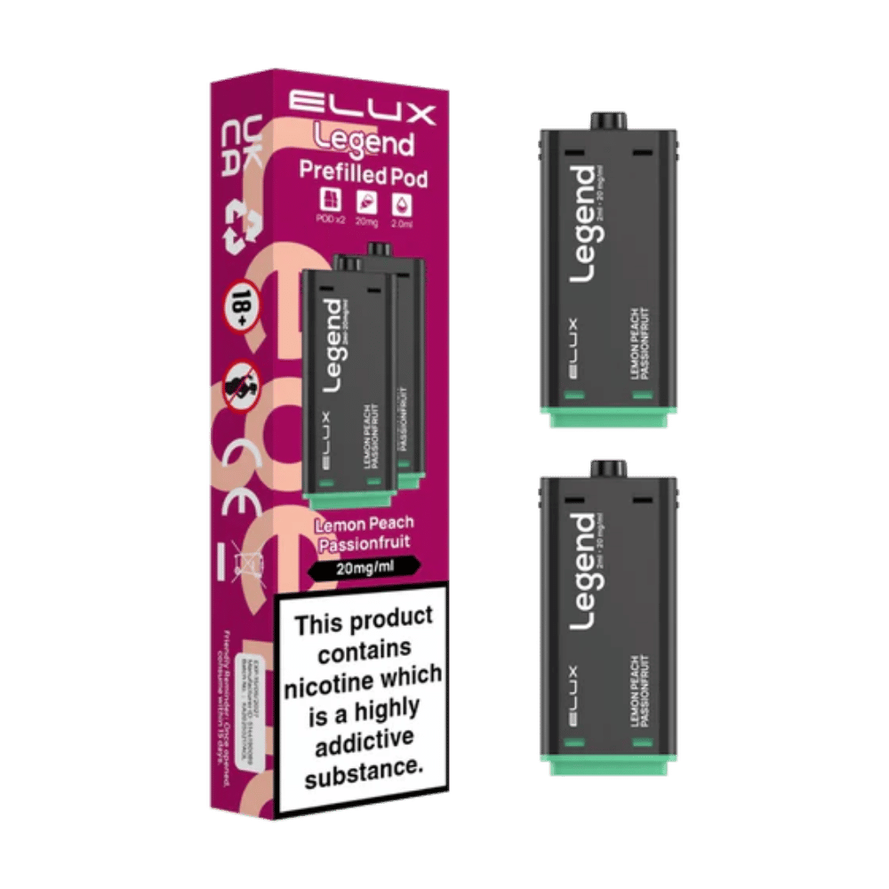 Elux Legend 1500 Prefilled Pod Lemon Peach Passionfruit - EUK