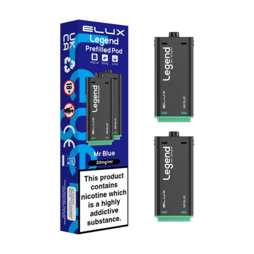 Elux Legend 1500 Prefilled Pod Mr Blue - EUK