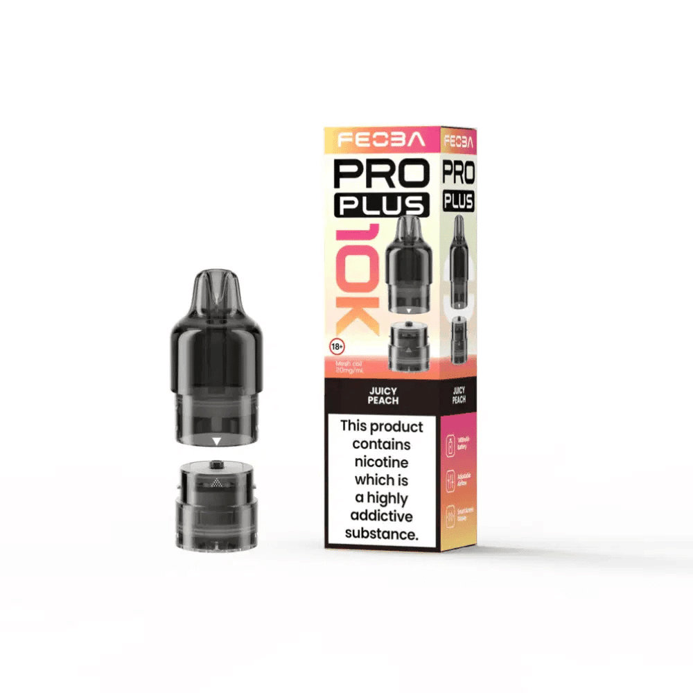 Feoba Pro Plus 10K Refill Pod Juicy Peach - EUK