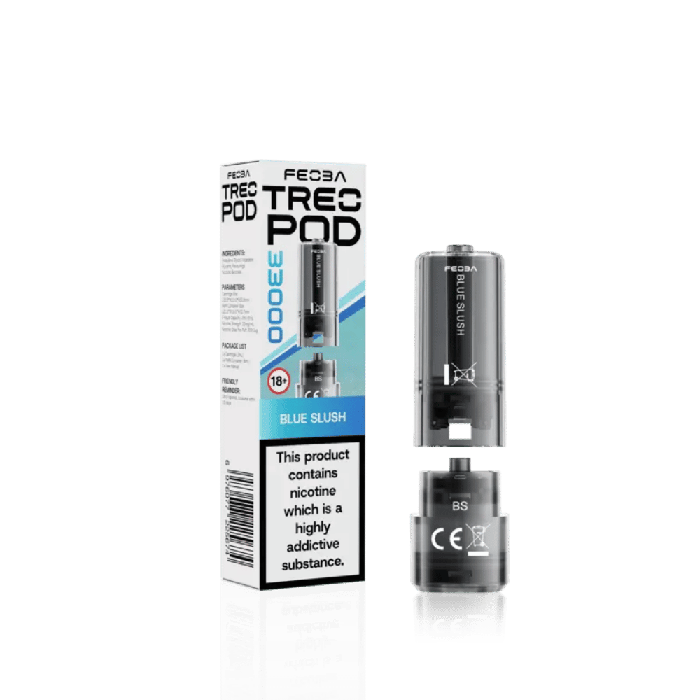 Feoba Treo 33000 Prefilled Pod Blue Slush - EUK