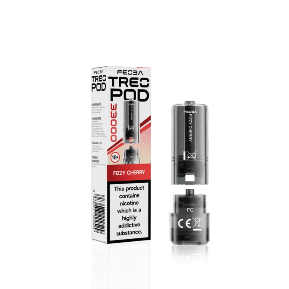 Feoba Treo 33000 Prefilled Pod Fizzy Cherry - EUK
