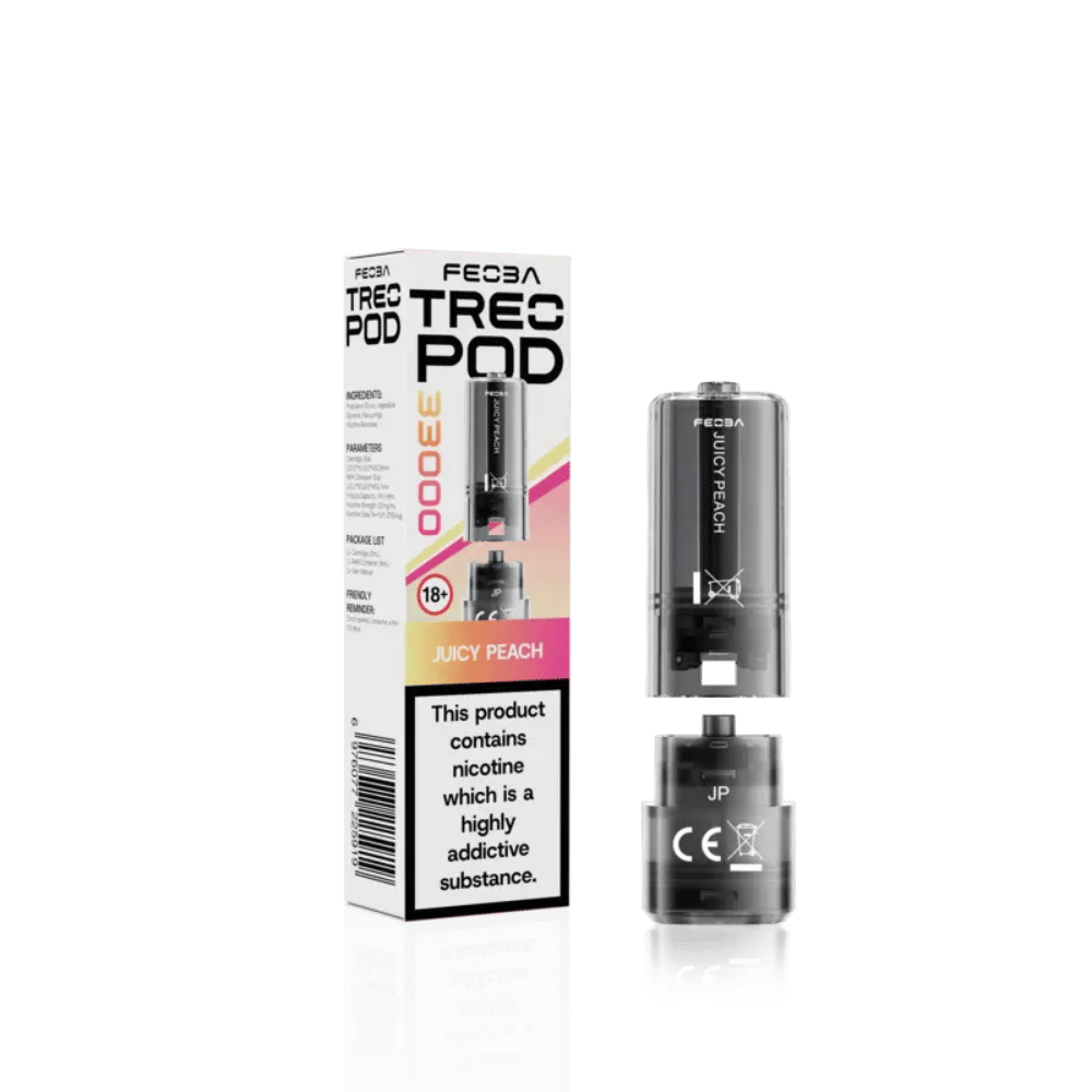 Feoba Treo 33000 Prefilled Pod Juicy Peach - EUK