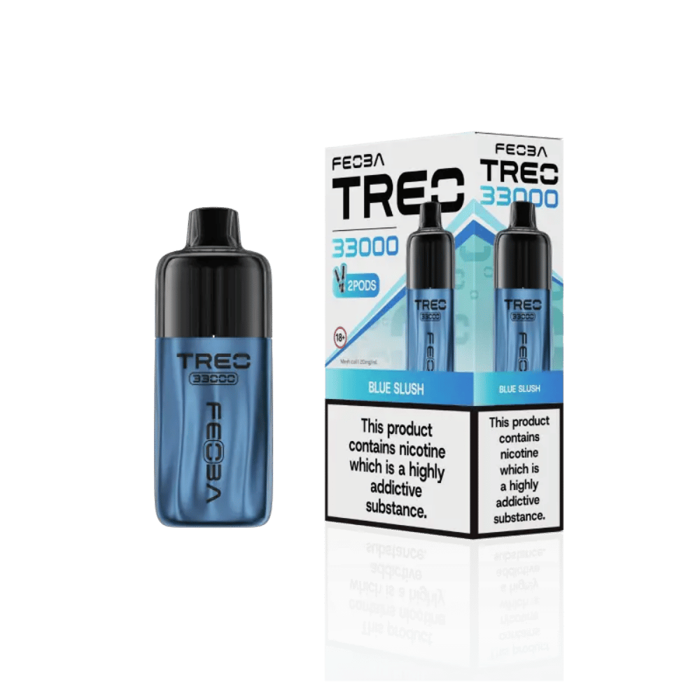 Feoba Treo 33000 Prefilled Pod Kit Blue Slush - EUK