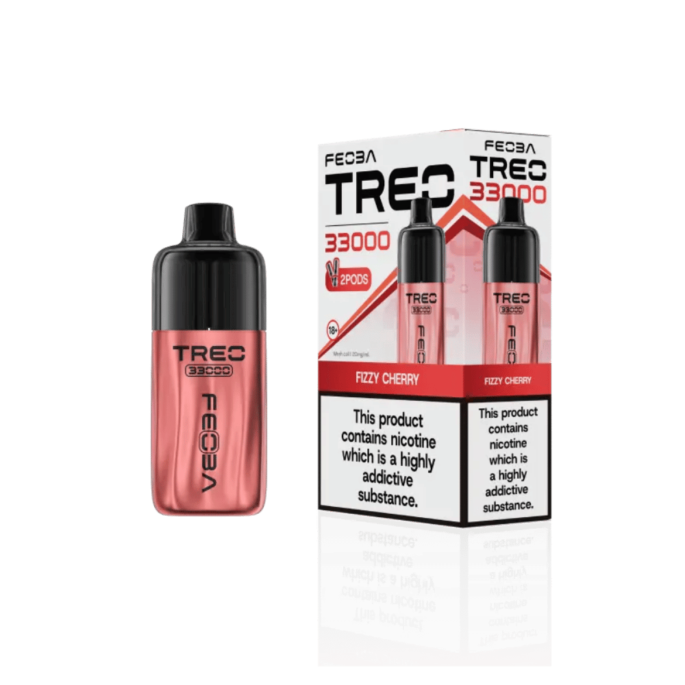 Feoba Treo 33000 Prefilled Pod Kit Fizzy Cherry - EUK