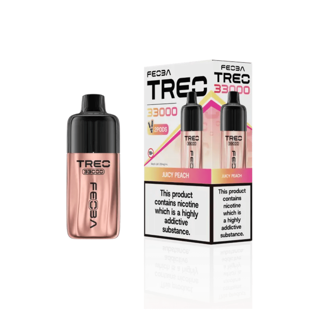 Feoba Treo 33000 Prefilled Pod Kit Juicy Peach - EUK