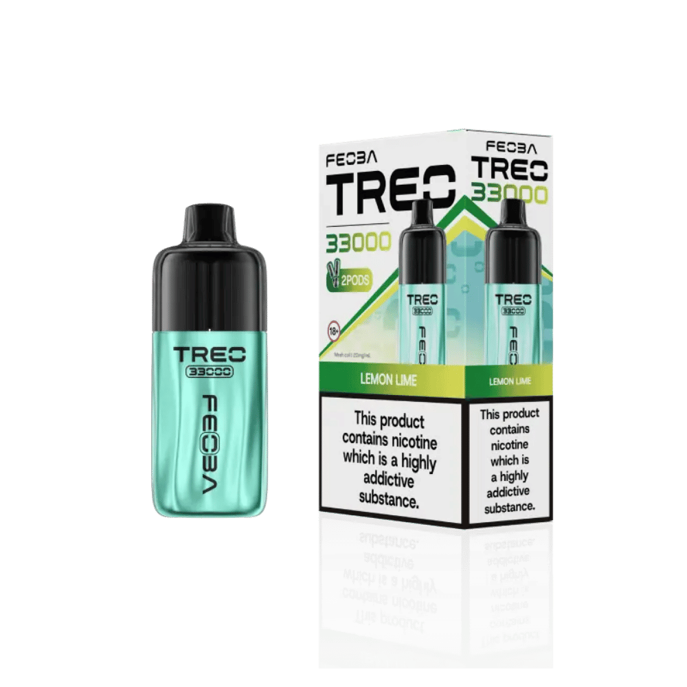 Feoba Treo 33000 Prefilled Pod Kit Lemon Lime - EUK