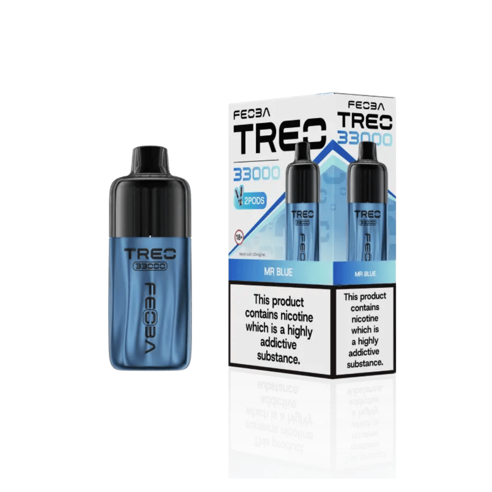 Feoba Treo 33000 Prefilled Pod Kit Mr Blue - EUK