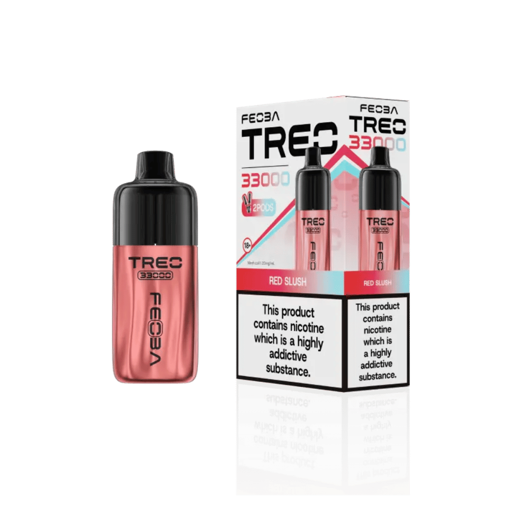 Feoba Treo 33000 Prefilled Pod Kit Red Slush - EUK