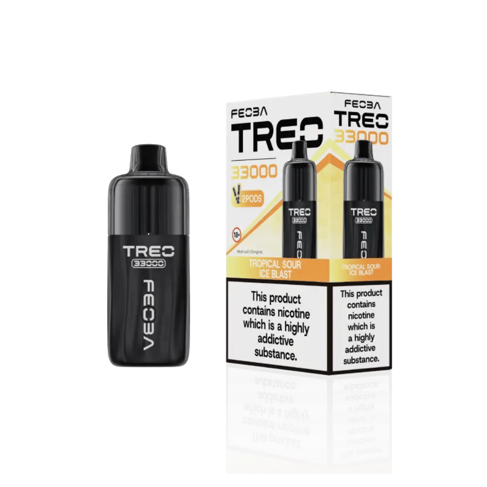Feoba Treo 33000 Prefilled Pod Kit Tropical Sour Ice Blast - EUK