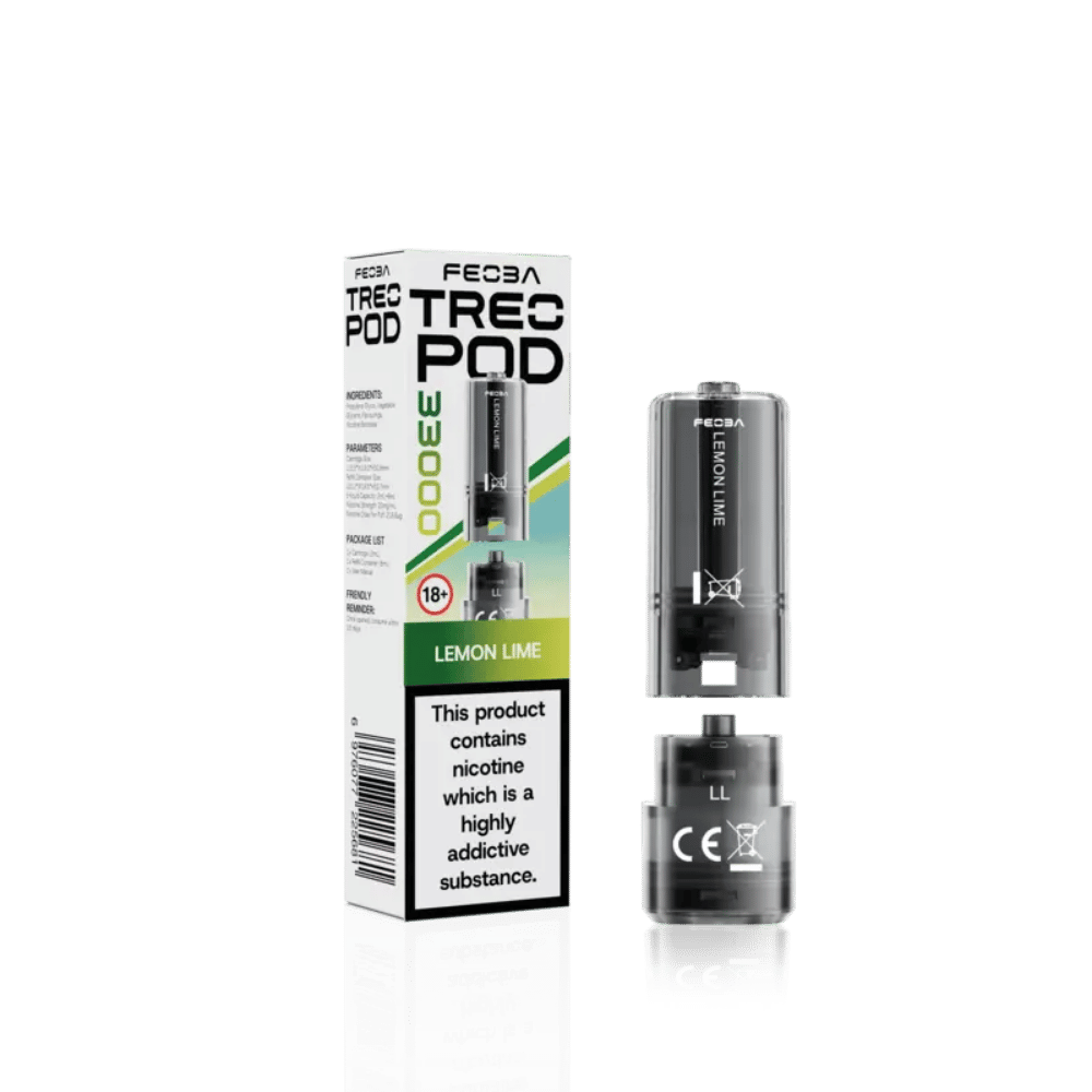 Feoba Treo 33000 Prefilled Pod Lemon Lime - EUK