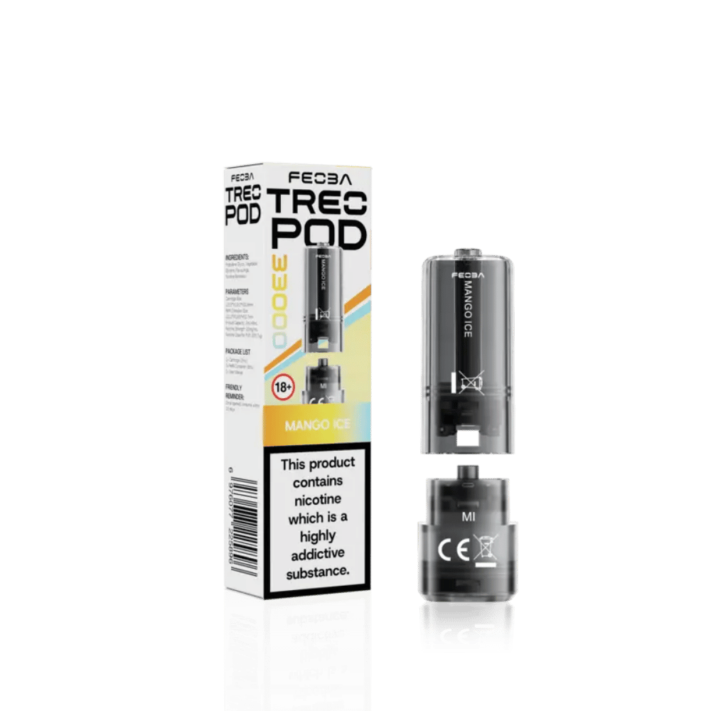 Feoba Treo 33000 Prefilled Pod Mango Ice - EUK