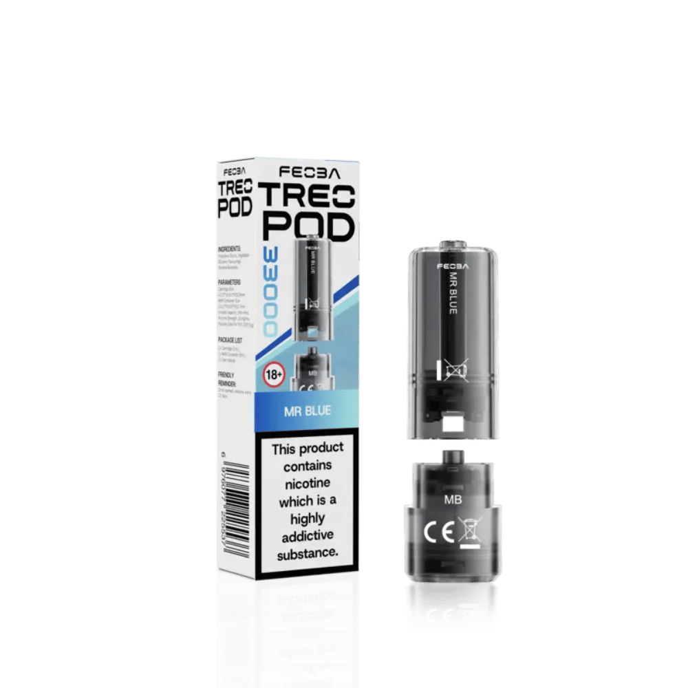 Feoba Treo 33000 Prefilled Pod Mr Blue - EUK