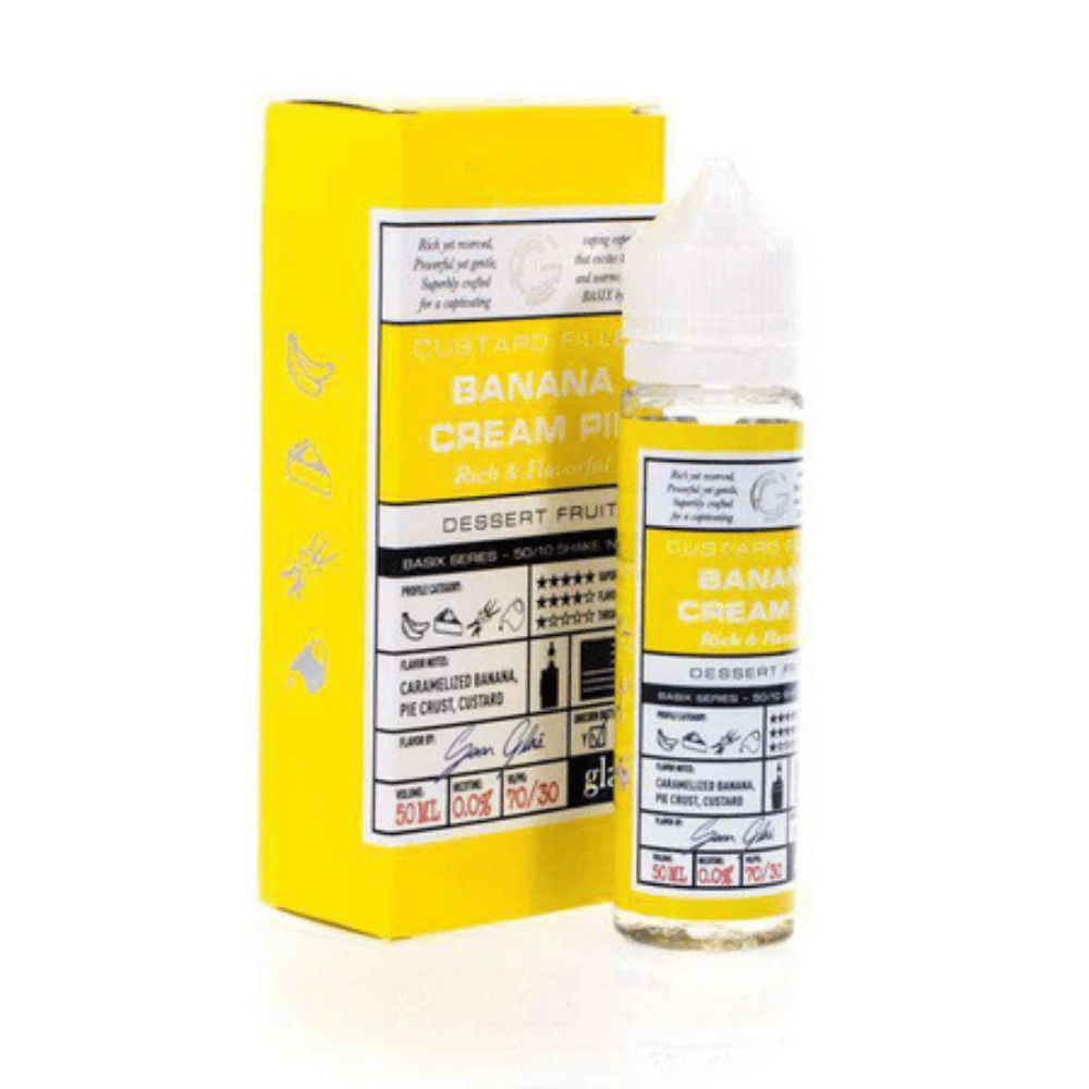 Glas Basix 50ml Shortfill E - Liquid Banana Cream Pie - EUK
